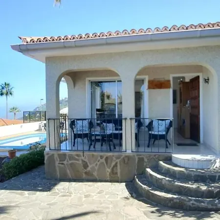 Heated Pool With Sea View Tranquil Retreat At Malvasia Garden El Sauzal