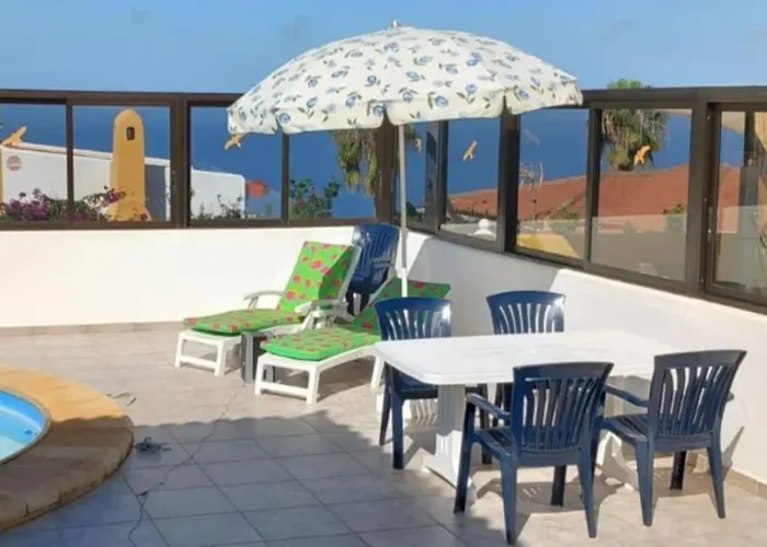 Semesterbostad Heated Pool With Sea View Tranquil Retreat At Malvasia Garden